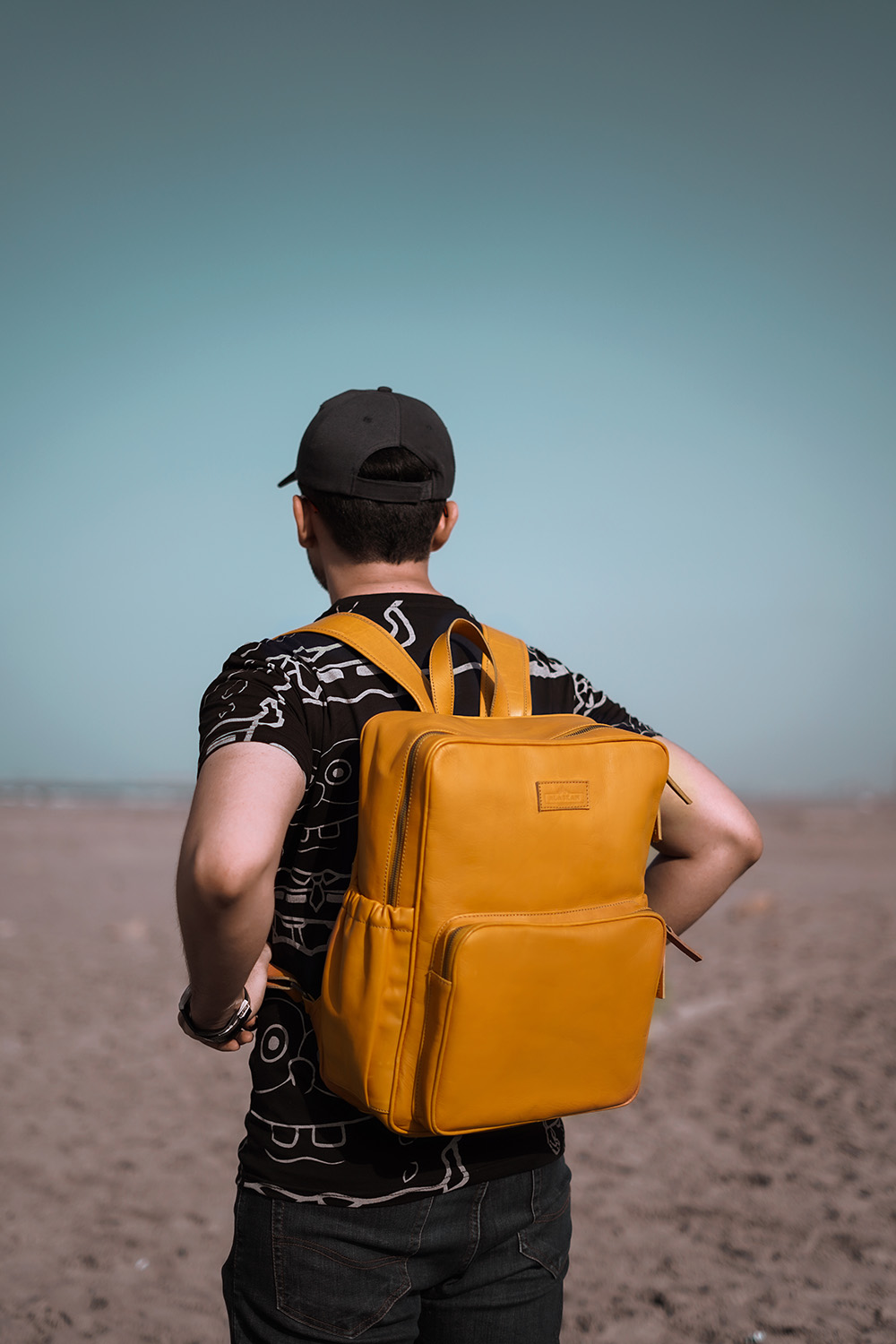 Kallis-Brown-Leather-Laptop-Backpack